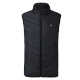 Warm Men Women Winter USB Infrared Heating Vest Flexible Electric Thermal Waistcoat Fish Hiking Euro Size S-4XL Outdoor Jackets