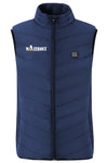 Warm Men Women Winter USB Infrared Heating Vest Flexible Electric Thermal Waistcoat Fish Hiking Euro Size S-4XL Outdoor Jackets