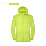 Men Women Hiking Jacket Waterproof Quick Dry Camping Hunting Clothes Sun-Protective Outdoor Sports Coats Anti UV Windbreaker