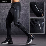 New Sport Pants Men Running Pants With Zipper Pockets Training and Joggings Men Pants Soccer Pants Fitness Pants For Men