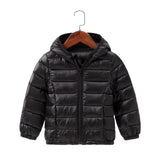 2020 Autumn Winter Hooded Children Down Jackets For Girls Candy Color Warm Kids Down Coats For Boys 2-9 Years Outerwear Clothes