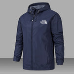 2020 Winter Jacket Men Lightweight Hooded Zipper Waterproof Coat Windproof Warm Solid Color Fashion Male Coat Outdoor Sportswear