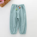 HIPAC 10% OFF Discount Children's Pants Jeans Spring Summer Infant Pants for Boys Girls Lantern Pants Baby Casual Trousers