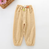 HIPAC 10% OFF Discount Children's Pants Jeans Spring Summer Infant Pants for Boys Girls Lantern Pants Baby Casual Trousers