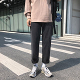 SingleRoad Mens Jeans Men 2020 Oversized Wide Leg Korean Style Denim Pants Japanese Streetwear Fashion Black Baggy Jeans For Men