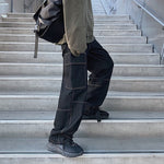 men's jeans Streetwear Wide Leg Jeans Mens 2020 New Loose Straight Baggy Denim Pants Male Fashiong Hip Hop casual wear